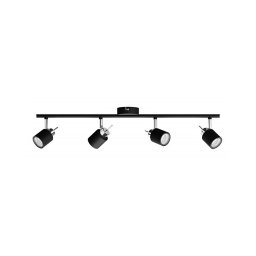 Spot MERANTI 4xGU10/35W/230V negru Philips