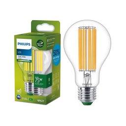 Bec cu filament LED Philips A60 E27/5,2W/230V 4000K