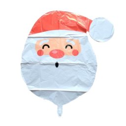 Balon folie cap de Mos Craciun 75 x 87 cm