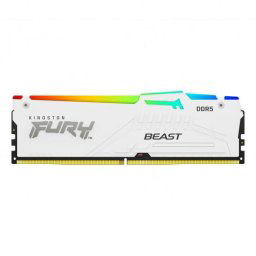 Memorie Memory DDR5 Fury Beast White RGB 64GB(4*16GB)/6000 CL40
