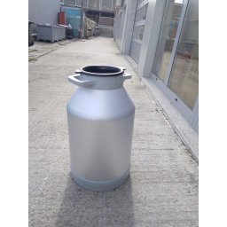 Bidon aluminiu cu capac din cauciuc, 40 litri, EMT40AM+EMT3258