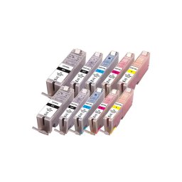 Peach PI100-311 - 10 parts - for Canon PGI-570XL/CLI-571XL