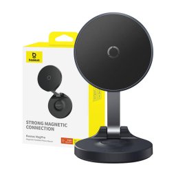 Magnetic Desktop Phone Stand MagPro self-adhesive Negru