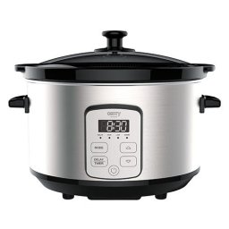 Slow cooker, 4.7L, 270W, Argintiu