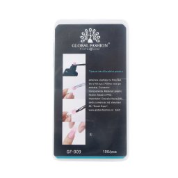 Set 100 buc tipsuri pentru realizarea extensiilor, forma oval/patrat
