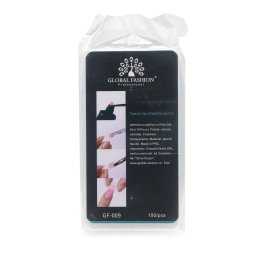 Set 100 buc tipsuri pentru realizarea extensiilor, Forma patrat