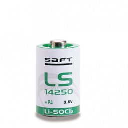 Baterie cu Litiu SAFT LS14250 1/2AA de 3.6V (Tip conectori: 4PF (2+2 pini, 6.2mm intre pini))