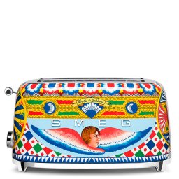 Prajitor de paine 2x4, decorat special Smeg DolceGabbana
