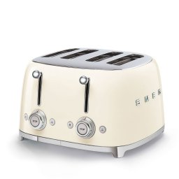 Prajitor de paine 4 sloturi SMEG TSF03, model Retro, 3 functii , 2000W
