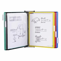 Kit complet Tarifold de perete, magnetic, A4, 10 display-uri, multicolor