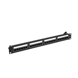 Accesoriu server Lanberg PPUA-1024-B patch panel 1U