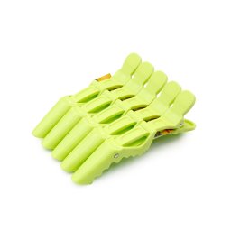 Cleme pentru păr, 5 bucăți, verde