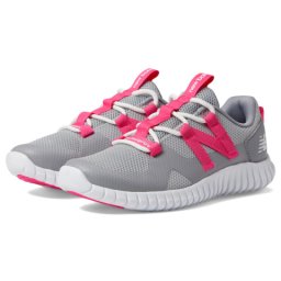 New Balance Kids Playgruv v2 Bungee (Big Kid) GreyHi-Pink