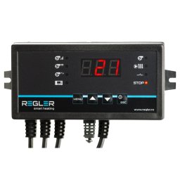 Controler centrala REGLER RC-36v1, comanda pompa si ventilator, conexiune termostat