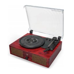 Pick-Up , gramofon cu 3 viteze, boxe integrate Bluetooth, Gonga® Visiniu
