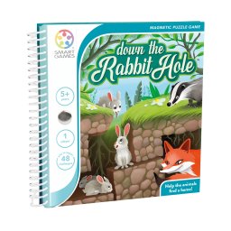 Joc logic SmartGames, Down the Rabbit Hole, pentru jucatori de peste 5 ani