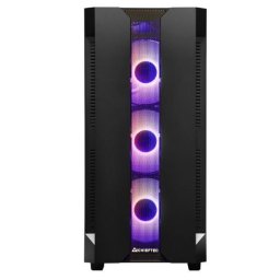 Carcasa Chieftec GS-01B-OP, Middle Tower, RGB, Tempered Glass, Negru