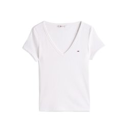 Tommy Jeans Tricou 'Essential' alb