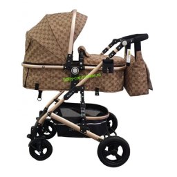 Cărucior-nou-născut-2-în-1-Baby-C-geantă-multifuncționala-plasă-pentru-insecte-cod-531-A-Bambucci