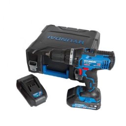 Hyundai HY-ASR 180 LI 18V ,masina de gaurit/ insurubat cu acumulatori , cuplu max 35 Nm,18 V, 2 trepte , acumulator 2 Ah LI-Ion