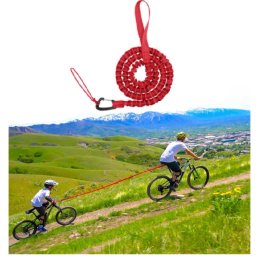 MXM Franghie de remorcare pentru biciclete - roșu