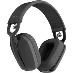 Casca Office/Call Center Logitech Zone Vibe 100, Microfon, Bluetooth 5.2, Noise-canceling, Negru
