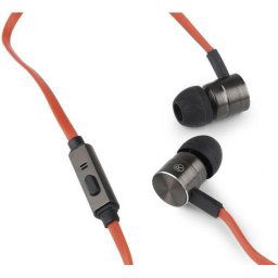 Casti Stereo Gembird London MHS-EP-LHR, Microfon, Negru/Portocaliu