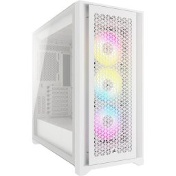Carcasa 5000D RGB Airflow Tempered Glass, Alb