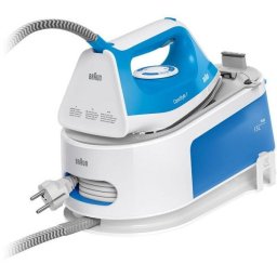 Statie de calcat BRAUN CareStyle IS1012BL, 2200W, 340g/min, 1.5l, talpa ceramica, Alb-Albastru