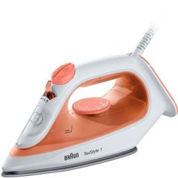 Fier de calcat Braun TexStyle SI1009OR, 1900W, alb/portocaliu