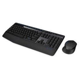 Tastatura MK345 - Tastatura, USB, Layout US, Black + Mouse Optic, USB, Black