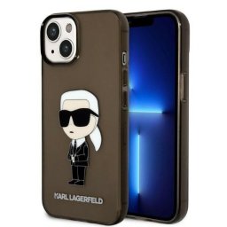 Husa Husă Karl Lagerfeld IML Karl Head (transparent) pentru iPhone 14 Pro, Transparent