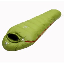 MXM Cel mai ieftin sac de dormit BS-400, până la 0° - Verde Fermoar pe partea dreaptă