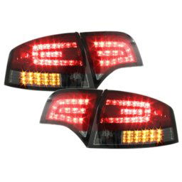 Stopuri LED Audi A4 B7 Sedan (2004-2008) LED Blinker Rosu Fumuriu Performance AutoTuning
