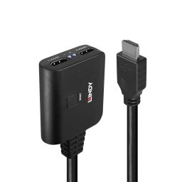 Splitter/multiplicator HDMI 4K60Hz 2 porturi, Lindy L38356