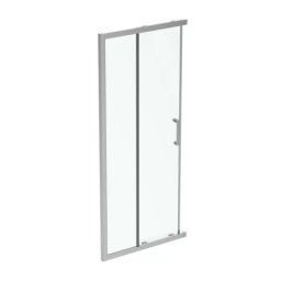 Usa cabina de dus culisanta Ideal Standard Connect 2 90x90 cm profil argintiu lucios -K9261EO