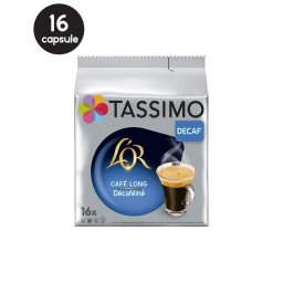 16 Capsule Tassimo L'Or Cafe Long Decaf