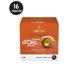16 Capsule Dallmayr Crema D'Oro Intensa - Compatibile Dolce Gusto