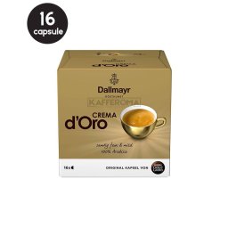 16 Capsule Dallmayr Crema D'Oro - Compatibile Dolce Gusto