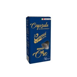 Capsule La Genovese Espresso ORO compatibile Nespresso cutie 10 buc