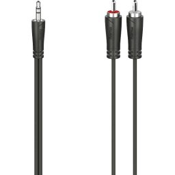 Accesorii Audio Hi-Fi Audio Cable, 3.5 mm Jack Plug - 2 RCA Plugs, Stereo, 1.5 m