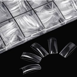Tipsuri Unghii False French Transparente 500buc