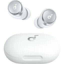 Casti True wireless Anker Soundcore Space A40, AANC, Hi-Res, Incarcare Wireless, Alb