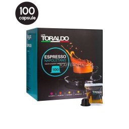 100 Capsule Caffe Toraldo Miscela Gourmet - Compatibile Cafissimo / Caffitaly / BeanZ