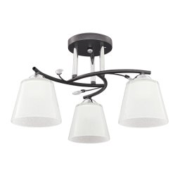 Lustra Valentine Crom+Negru+Alb 3xE27 60W Erste