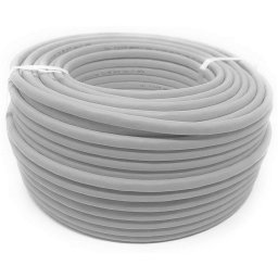 Techly ITP-C6F-FL-100 networking cable Grey 100 m Cat6 F/UTP (FTP)