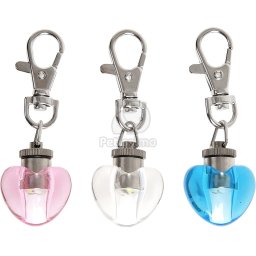 Medalion cu iluminare pentru câini Flamingo 1 buc.