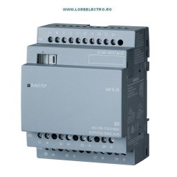 6ED1055-1CB10-0BA2 Modul digital de extensie 8DI 8DO pentru Releu inteligent 24V Logo 8 Siemens, LOGO! DM16 24 Exp. mod., 4 MW, 8DI/8DO