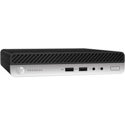 Calculator Refurbished HP ProDesk 400 G4 Mini PC, Intel Core i5-8500T 2.10 - 3.50GHz, 8GB DDR4, 256GB SSD + Windows 10 Pro