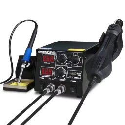 Statie de lipit cu aer cald si letcon Gordak 868D+